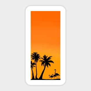 Summer Sunset Sticker